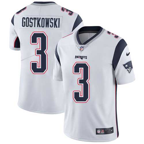 Nike New England Patriots #3 Stephen Gostkowski White NFL Vapor Untouchable Limited Jersey,We sell and wholesale Nike New England Patriots #3 Stephen Gostkowski White NFL Vapor Untouchable Limited Jersey on line form chian!